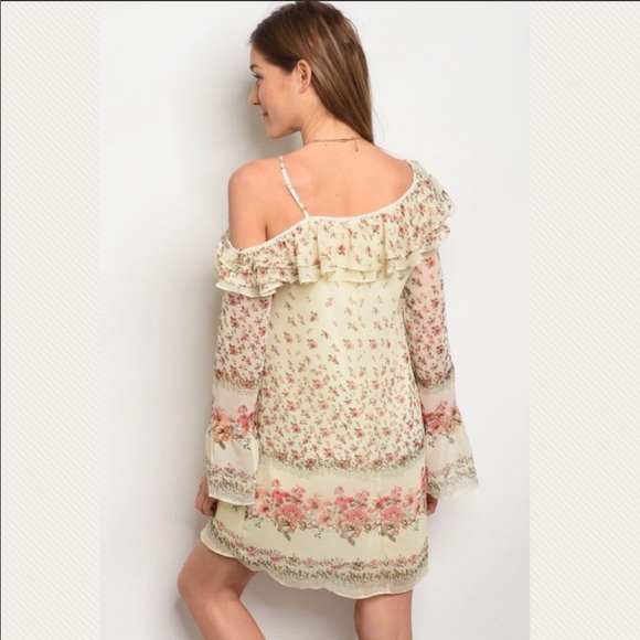 FLORAL one shoulder dress! - Picture 3 of 3
